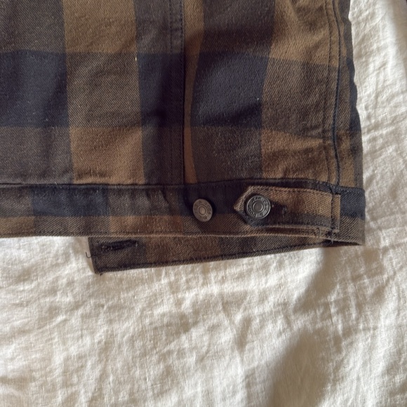 Rag and Bone Plaid Jacket with Shearling Lining - Picture 7 of 7